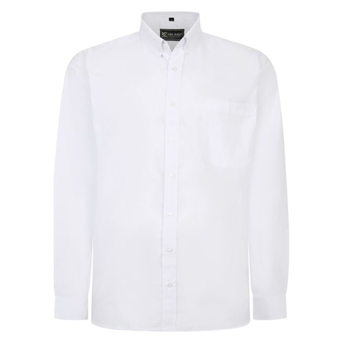 KAM Classic Office Shirt Long Sleeve White